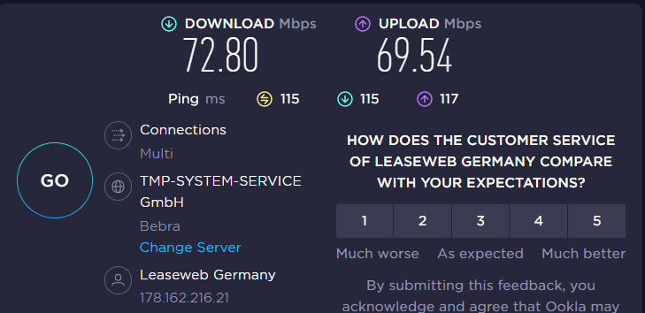 bulletvpn-speed-test-on-german-server